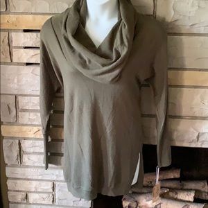 Yet Again oversized cowl neck